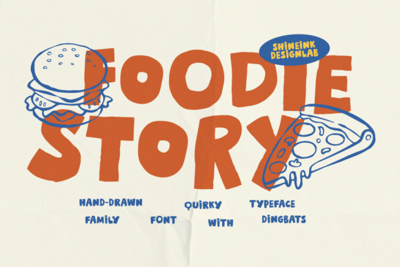 Discovering the Heartbeat of Modern Branding: The Foodie Story Typeface