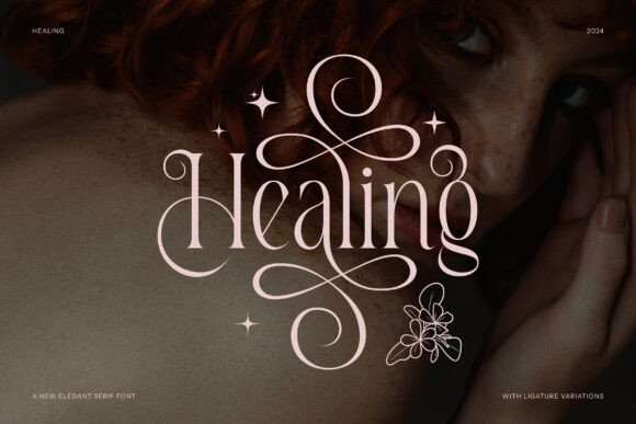 Healing: The Elegant Serif Typeface Redefining Modern Minimalist Design