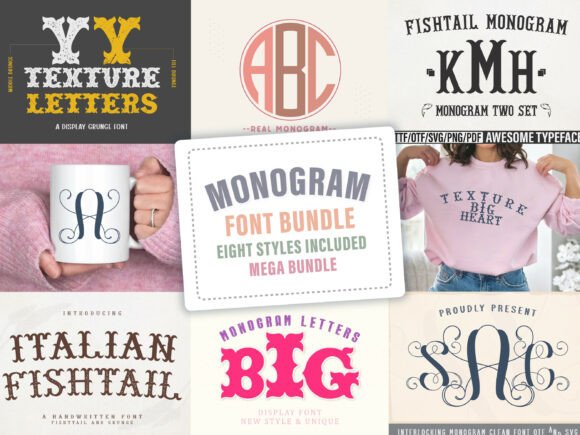 Monogram Bundle: Your Ultimate Guide to Versatile Typography