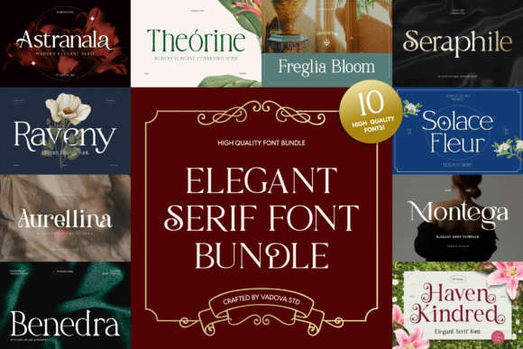 The Enduring Appeal of the Elegant Serif Bundle in Modern Design