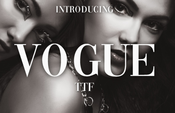 The Enduring Influence of Vogue: A Typeface for Modern Elegance