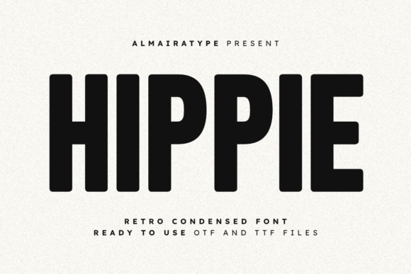 The Hippie Typeface: Bridging Vintage Charm with Modern Design Needs