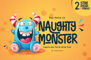 The Psychology of Playful Typography: Understanding Naughty Monster and Casual Design