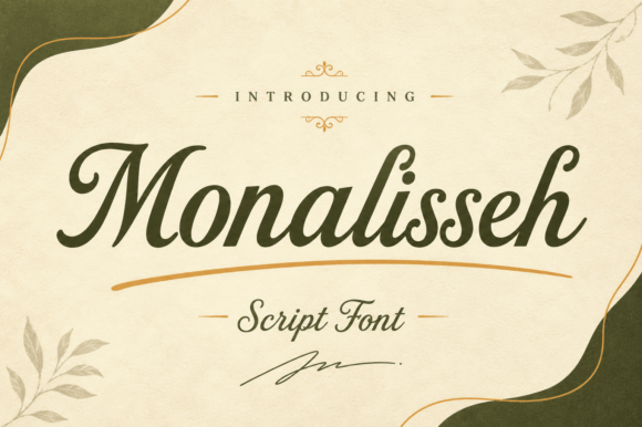 The Timeless Elegance of Monalisseh: A Visual Symphony in Modern Typography