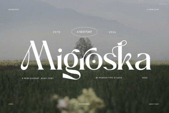 Unlocking the Art of Elegance: A Deep Dive into the Migroska Serif Typeface