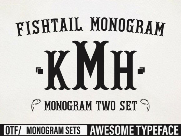 Unveiling the Fishtail Monogram: A Guide to This Elegant and Versatile Font