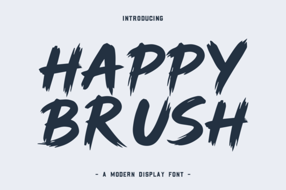 Why Happy Brush Is the Typeface Your Creative Toolbox Has Been Missing