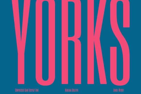 Yorks: The Display Font That Commands Attention in a Crowded World